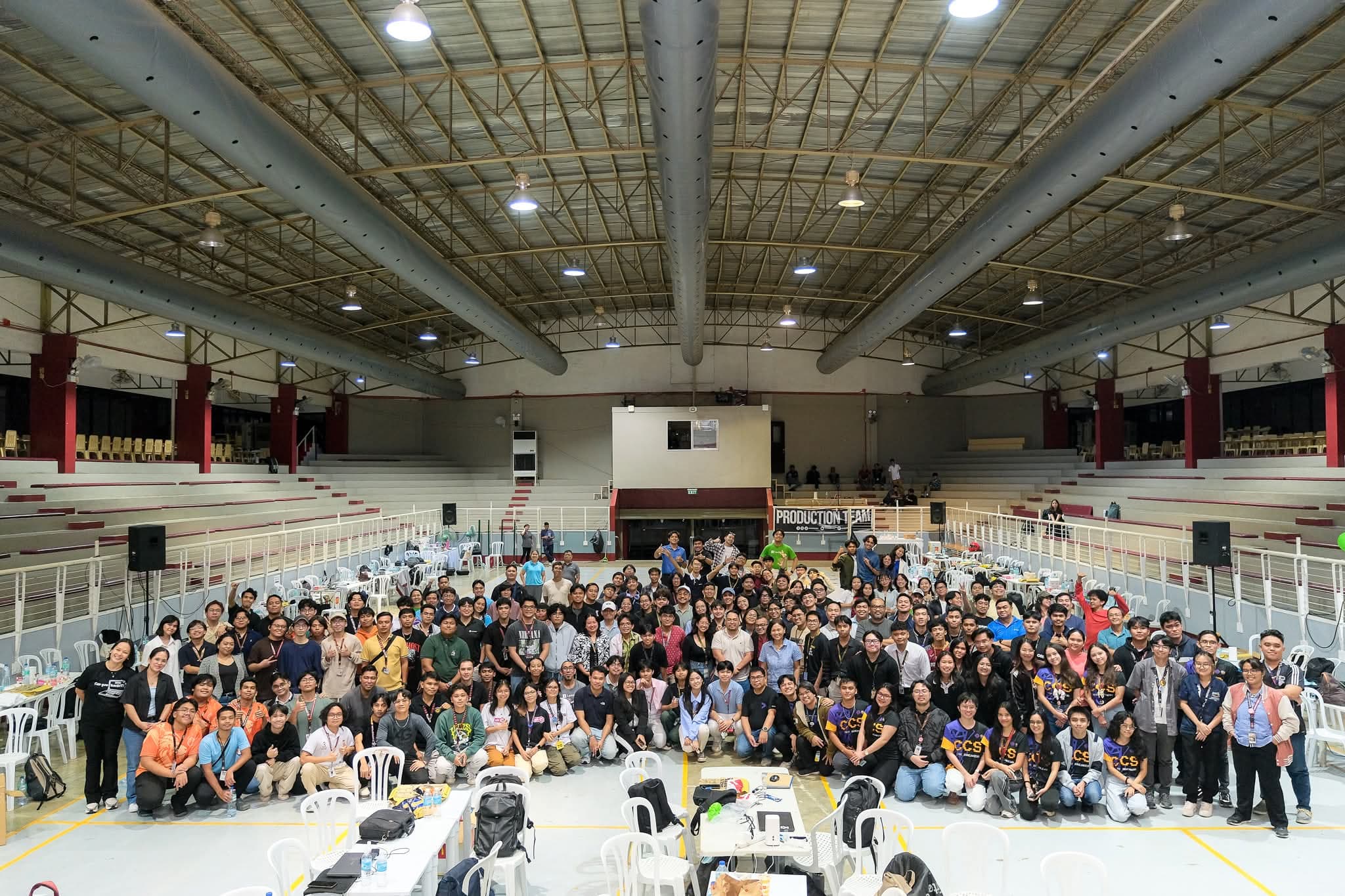 Participants gathered inside the venue for the IBPAP hackathon challenge